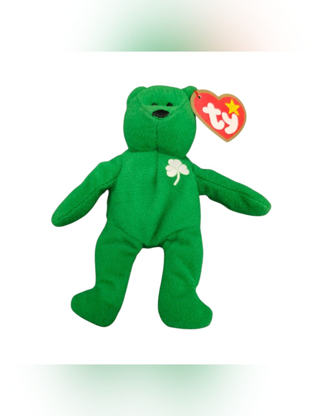Ty Teenie Beanie Baby Erin the Bear 1993 McDonald's Vintage Plush with Tags